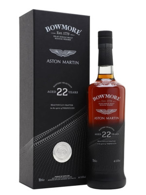 Bowmore 22 Year Old Islay Single Malt Scotch Whisky, Aston Martin Masters Selection - 2023 Release, 51% / 70cl, Spicy Notes