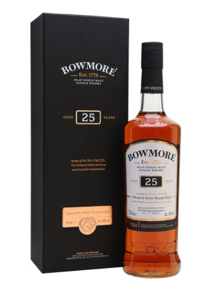 Bowmore 25 Year Old Islay Single Malt Scotch Whisky