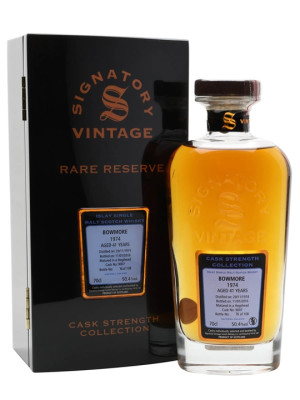 Bowmore 1974 / 41 Year Old / Signatory Islay Single Malt Scotch Whisky