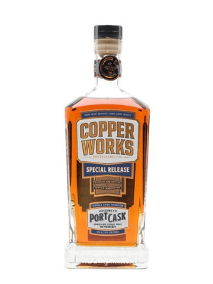 Copperworks Distilling Port Cask American Single Malt Whiskey