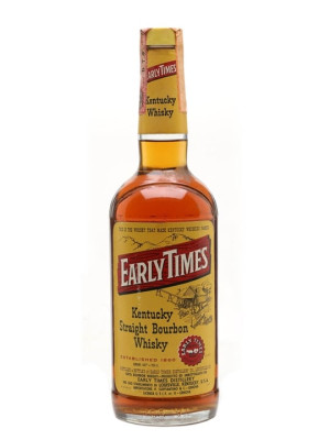 Early Times 4 Year Old / Bot.1970s Kentucky Straight Bourbon Whiskey