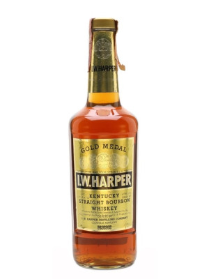 I W Harper Gold Label / 4 Year Old / Bot.1980s
