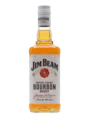 Jim Beam White Label Kentucky Straight Bourbon Whiskey