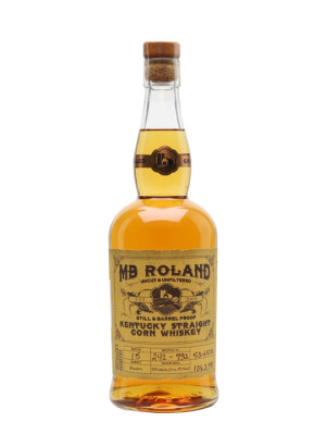 MB Roland Straight Corn Whiskey Kentucky Straight Corn Whiskey