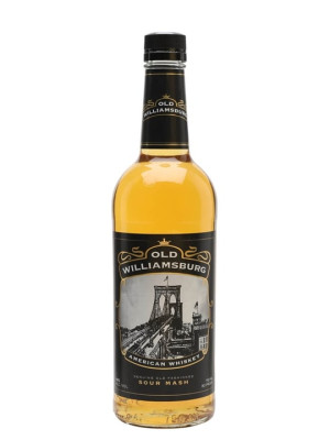 Old Williamsburg Sour Mash Whiskey  Kentucky Straight Bourbon Whiskey