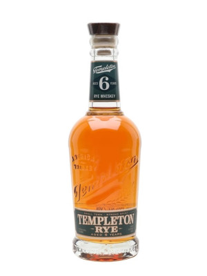 Templeton 6 Year Old Rye Straight Rye Whiskey