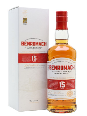 Benromach 15 Year Old Speyside Single Malt Scotch Whisky