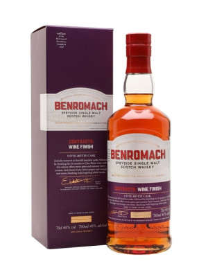 Benromach Contrasts 2014 / 12 Year Old / Cote Rotie Cask Speyside Whisky