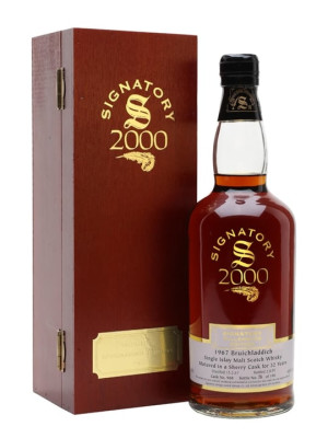 Bruichladdich 1967 / 32 Year Old / Sherry Cask / Cask 968 / Signatory Islay Whisky