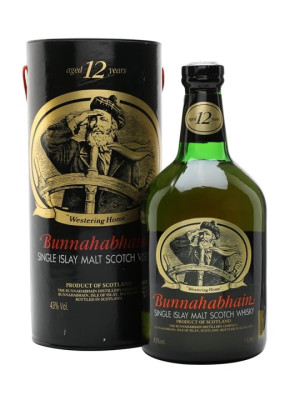 Bunnahabhain 12 Year Old / Bot.1990s / Litre Islay Whisky
