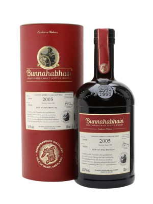 Bunnahabhain 2005 / 20 Year Old / Canasta Cream Sherry Cask Islay Whisky