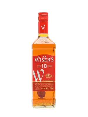 JP Wiser's 10 Year Old Triple Barrel Canadian Blended Whisky
