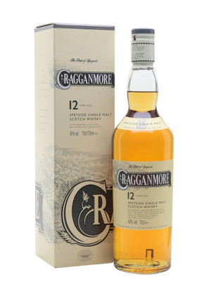 Cragganmore 12 Year Old Speyside Single Malt Scotch Whisky