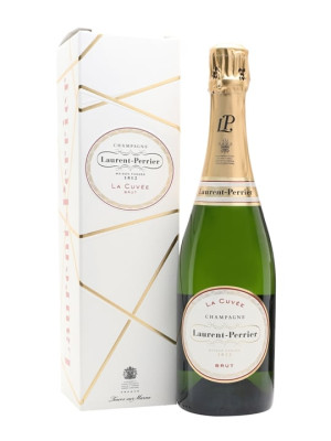 Laurent-Perrier La Cuvee Brut NV Champagne / White Gift Box