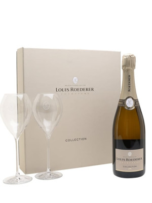Louis Roederer Collection 246 + 2 Glasses Gift Set