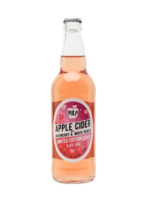 Pulp Raspberry & White Peach Cider