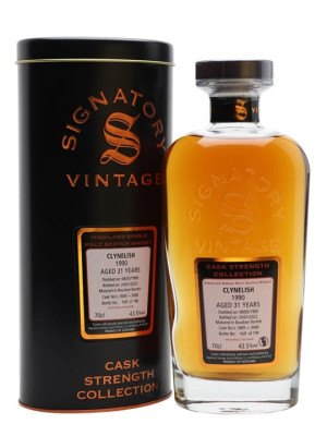 Clynelish 1990 / 31 Year Old / Signatory Highland Whisky