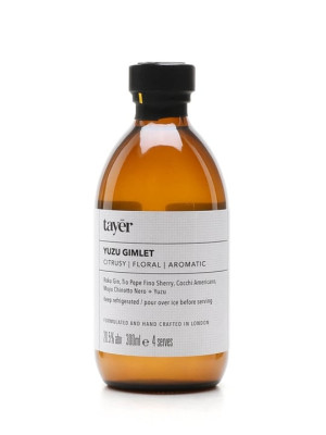 Tayer Yuzu Gimlet