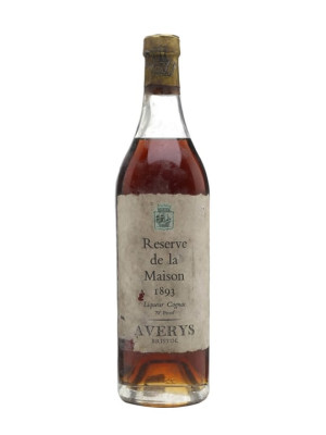 Averys 1893 Cognac / Reserve de la Maison / Bot.1960s