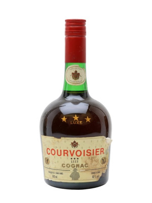Courvoisier 3 Star Luxe Cognac / Bot.1980s