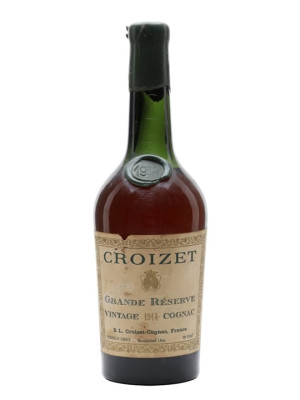 Croizet 1914 Cognac / Grande Reserve / Bot.1950s