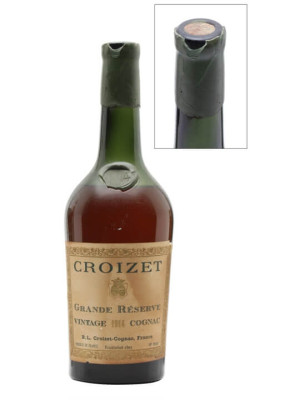Croizet 1914 Cognac / Grande Reserve / Bot.1950s