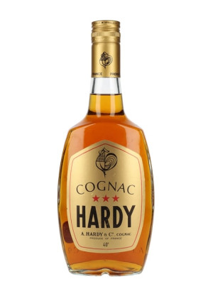 Hardy 3 Stars Cognac / Bot.1980s