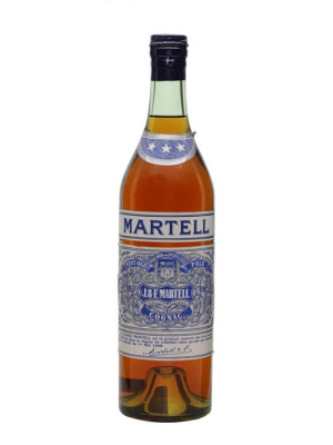 Martell VOP 3 Stars Cognac / Bot.1950s