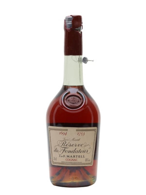 Martell Reserve Du Fondateur Cognac (1694-1753) / Bot.1982