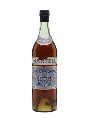 Martell VOP 3 Stars Cognac / Bot.1950s