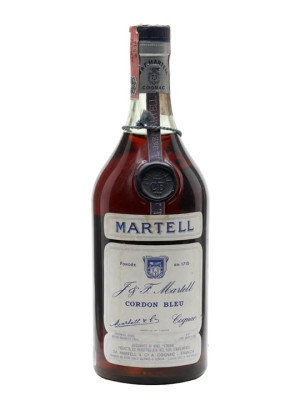 Martell Cordon Bleu Cognac / Cork Stopper / Bot.1972