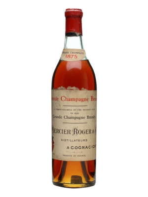 Mercier Roger 1875 Cognac / Grande Champagne / Bot.1940s