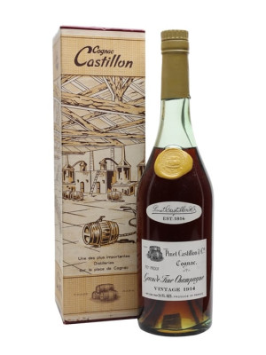 Pinet Castillon 1914 Cognac / Grande Champagne / Bot.1960s