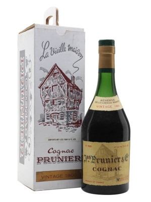 Prunier 1900 Cognac / Reserve de la Vieille Maison / Bot.1970s