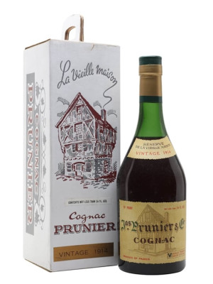 Prunier 1914 Cognac / Reserve de la Vieille Maison / Bot.1970s