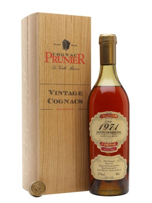Prunier 1971 Petite Champagne Cognac