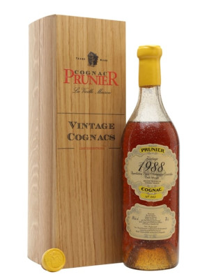 Prunier 1988 Petite Champagne Cognac