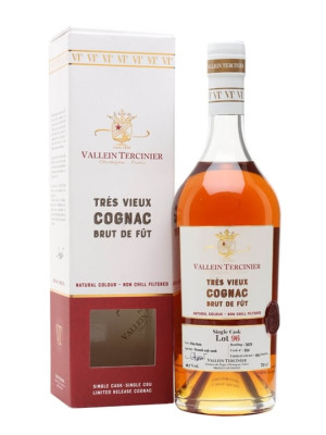 Vallein Tercinier Cognac "Lot 96" Fins Bois, French Oak Cask - 48.7% / 70cl, Fruity & Citrus Notes