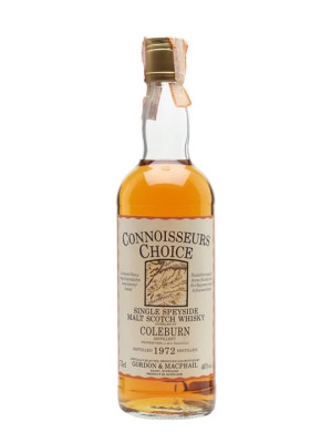 Coleburn 1972 / Bot.1980s / Connoisseurs Choice Speyside Whisky