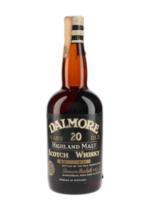 Dalmore 20 Year Old / Bot.1960s Highland Single Malt Whisky