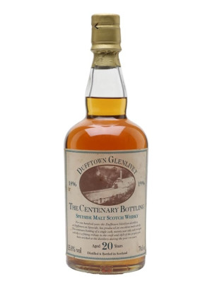 Dufftown Centenary / 20 Year Old Speyside Single Malt Scotch Whisky