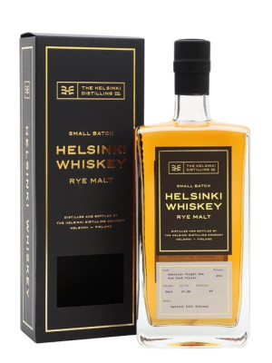Helsinki Whiskey Rum Cask Rye Malt Finnish Rye Whiskey