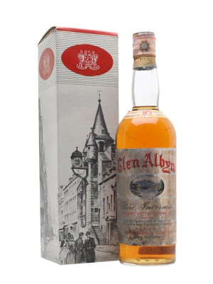 Glen Albyn 10 Year Old / Whiskyteca / Cask Strength / Bot.1970s Highland Whisky