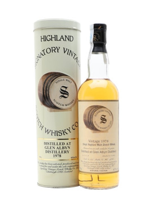 Glen Albyn 1978 / 24 Year Old / Cask #697 / Signatory Highland Whisky