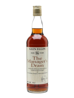 Glen Elgin 16 Year Old Speyside Single Malt Scotch Whisky - Bot.1993, Manager's Dram, Sherry Cask - 60% / 70cl