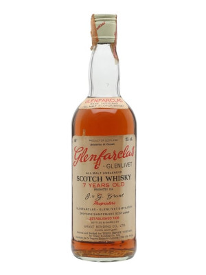 Glenfarclas-Glenlivet 7 Year Old Speyside Single Malt Scotch Whisky, Bot.1970s, 40% / 75cl