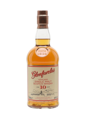 Glenfarclas 10 Year Old Speyside Single Malt Scotch Whisky