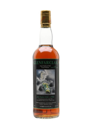 Glenfarclas 25 Year Old / Jim Clark Speyside Single Malt Scotch Whisky
