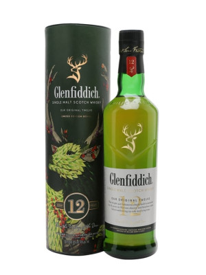 Glenfiddich 12 Year Old Speyside Single Malt Scotch Whisky