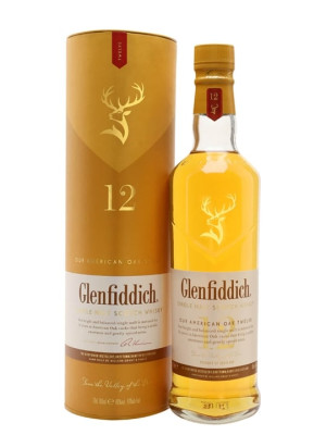 Glenfiddich 12 Year Old / Our American Oak / Kosher Certified Speyside Whisky
